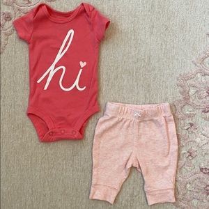 2pc Carter’s set